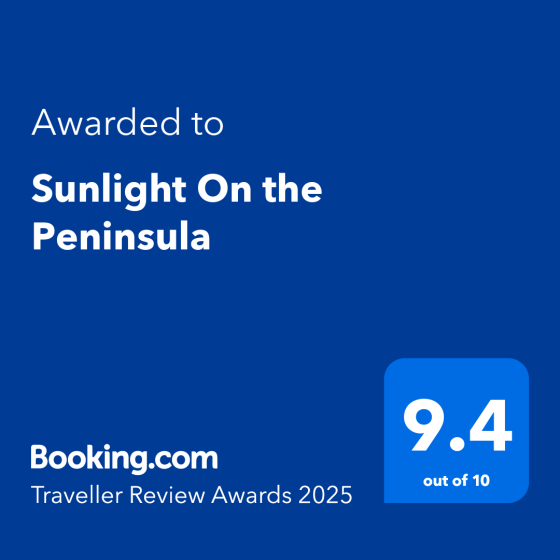 日光‧嶼南榮獲 2025 Booking.com Traveller Review Awards